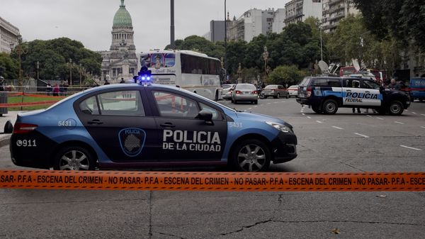 - Police cars are parked at a crime scene in Buenos Aires, Argentina, Thursday, May 9, 2019. - Sputnik International