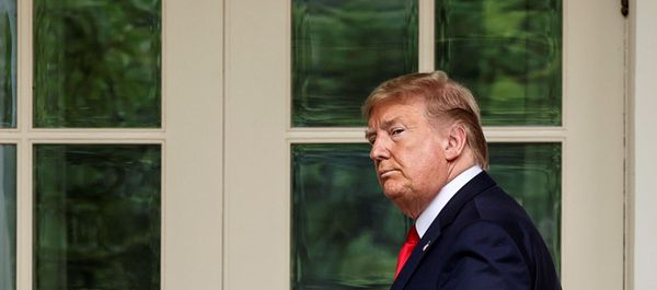 U.S. President Donald Trump U.S. President Donald Trump departs amid reporters asking questions after the president made an announcement about U.S. trade relations with China and Hong Kong in the Rose Garden of the White House in Washington, U.S., May 29, 2020 U.S. President Donald Trump U.S. President Donald Trump departs amid reporters asking questions after the president made an announcement about U.S. trade relations with China and Hong Kong in the Rose Garden of the White House in Washington, U.S., May 29, 2020 - Sputnik International