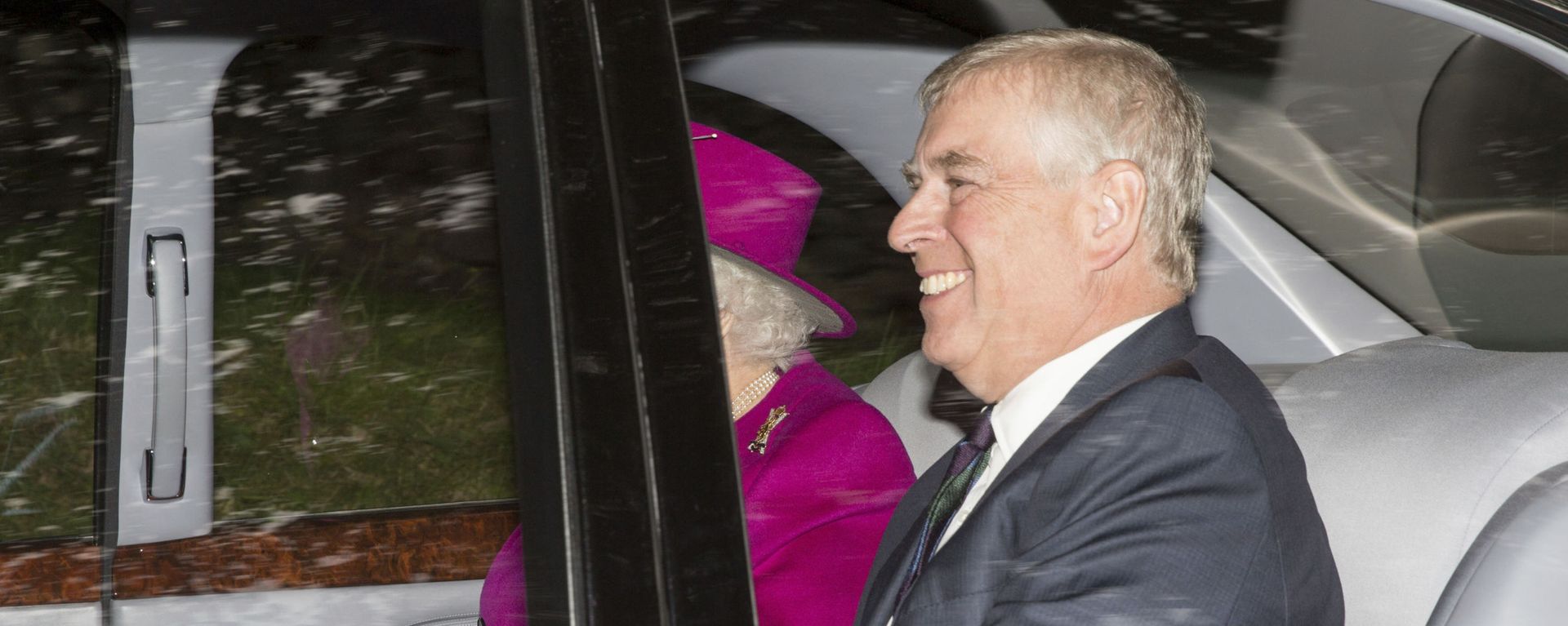 Britain's Queen Elizabeth leaves with her son Prince Andrew, at Crathie Kirk after attending a Sunday morning church service near Balmoral, Scotland, Sunday, Sept. 15, 2019 Britain's Queen Elizabeth leaves with her son Prince Andrew, at Crathie Kirk after attending a Sunday morning church service near Balmoral, Scotland, Sunday, Sept. 15, 2019 - Sputnik International, 1920, 16.02.2022