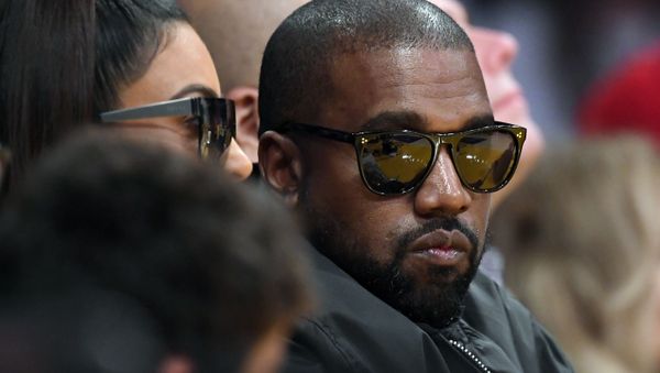 Kim Kardashian, left, and rapper Kanye West watch during the second half of an NBA basketball game between the Los Angeles Lakers and the Cleveland Cavaliers, Monday, Jan. 13, 2020, in Los Angeles - Sputnik International