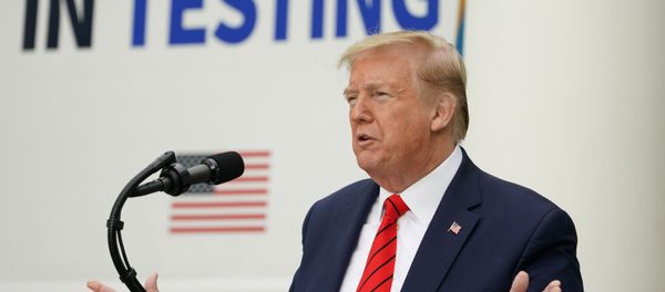 U.S. President Donald Trump speaks during a coronavirus disease (COVID-19) outbreak response press briefing in the Rose Garden of the White House in Washington, U.S., May 11, 2020. U.S. President Donald Trump speaks during a coronavirus disease (COVID-19) outbreak response press briefing in the Rose Garden of the White House in Washington, U.S., May 11, 2020. - Sputnik International