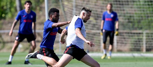 Atletico Madrid's Ander Herrera during training at Ciudad Deportiva Wanda Atletico de Madrid training ground, following the outbreak of the coronavirus disease (COVID-19), Madrid, Spain, June 1, 2020 - Sputnik International