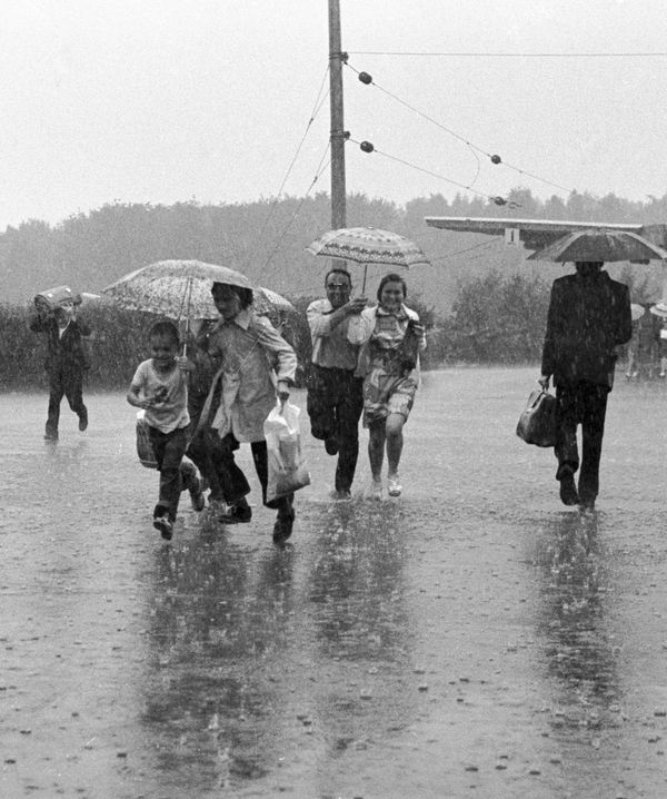 Vintage Photos of Soviet Streets on Rainy Days - Sputnik International