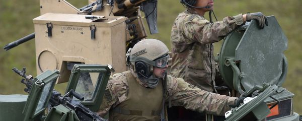 US soldiers at the exercise area in Grafenwoehr, Germany US soldiers at the exercise area in Grafenwoehr, Germany - Sputnik International
