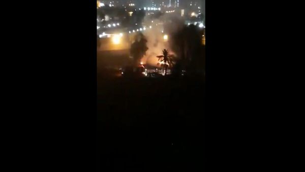 More footage shows the aftermath of Katyusha attack on #GreenZone, #Baghdad. More footage shows the aftermath of Katyusha attack on #GreenZone, #Baghdad. - Sputnik International