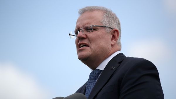 Australian Prime Minister Scott Morrison speaks during a joint press conference held with New Zealand Prime Minister Jacinda Ardern at Admiralty House in Sydney, Australia, February 28, 2020. - Sputnik International