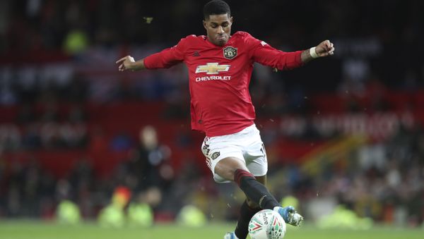 Marcus Rashford controls the ball Marcus Rashford controls the ball - Sputnik International