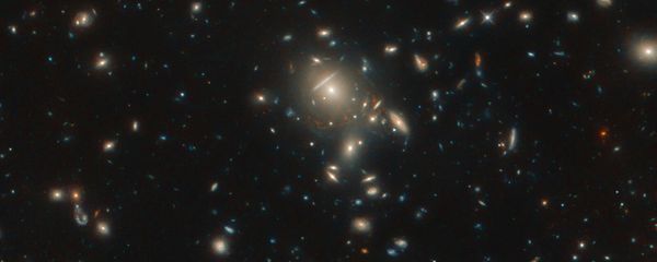Seen here in incredible detail, thanks to the NASA/ESA Hubble Space Telescope, is the starburst galaxy formally known as PLCK G045.1+61.1. - Sputnik International