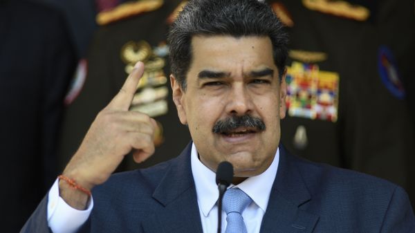 Venezuelan President Nicolas Maduro speaks at a press conference at the Miraflores Presidential Palace in Caracas, Venezuela, Thursday, March 12, 2020 - Sputnik International