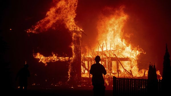 The Paradise wildfire in California in November 2018 - Sputnik International