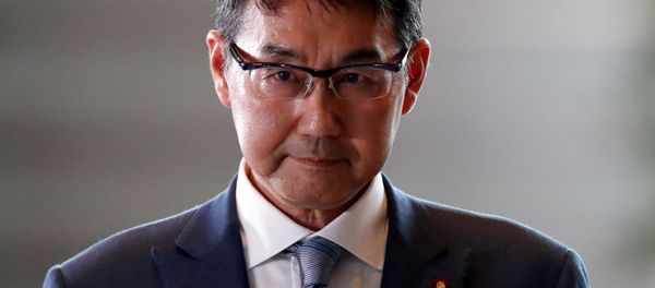 Katsuyuki Kawai arrives to Prime Minister Shinzo Abe's official residence in Tokyo, Japan September 11, 2019 - Sputnik International