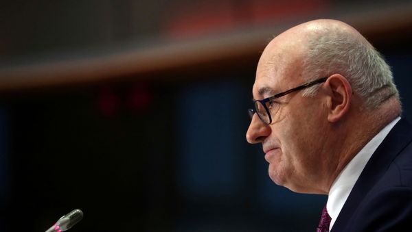 European Trade Commissioner-designate Phil Hogan of Ireland attends his hearing before the European Parliament in Brussels, Belgium, 30 September 2019. - Sputnik International