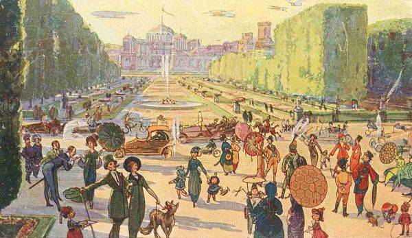 Future Almost Here? Artistic Impression of 23rd Century Moscow in Series of Imperial Era Postcards Future Almost Here? Artistic Impression of 23rd Century Moscow in Series of Imperial Era Postcards - Sputnik International