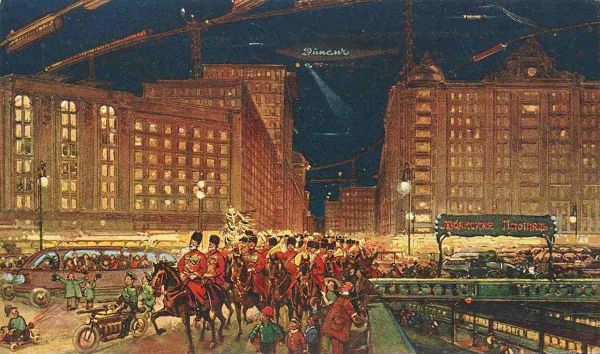 Future Almost Here? Artistic Impression of 23rd Century Moscow in Series of Imperial Era Postcards Future Almost Here? Artistic Impression of 23rd Century Moscow in Series of Imperial Era Postcards - Sputnik International