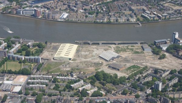 The derelict Deptford dockyard in south east London - Sputnik International