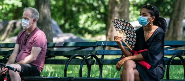 People enjoy the weather in Central Park, the day before the city starts phase two of reopening after the lockdown due to the coronavirus disease (COVID-19), in the Manhattan borough of New York City, U.S., June 21, 2020. People enjoy the weather in Central Park, the day before the city starts phase two of reopening after the lockdown due to the coronavirus disease (COVID-19), in the Manhattan borough of New York City, U.S., June 21, 2020. - Sputnik International