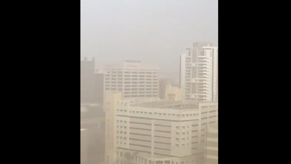 Saharan dust plume - Sputnik International