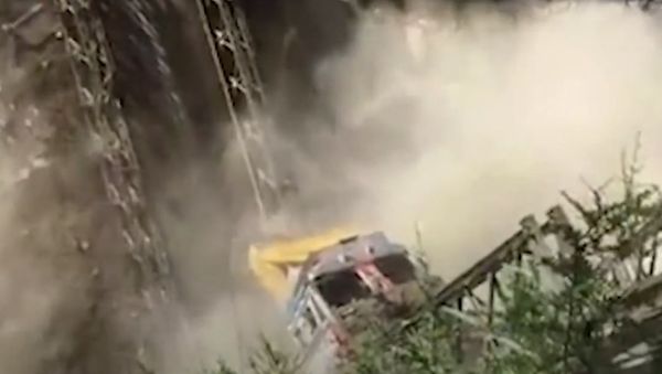 Bridge Collapses Near India-China Border In Uttarakhand - Sputnik International