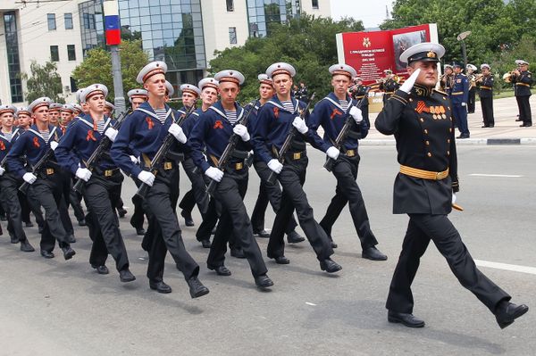 From Space to Syria's Hmeymim: Russia Marks 75th Anniversary of WWII Victory Over Nazism From Space to Syria's Hmeymim: Russia Marks 75th Anniversary of WWII Victory Over Nazism - Sputnik International