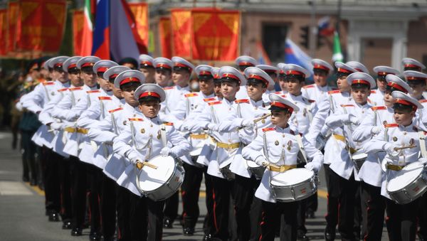 Military parades in Russian cities to commemorate 75th anniversary of Victory in World War II - Sputnik International
