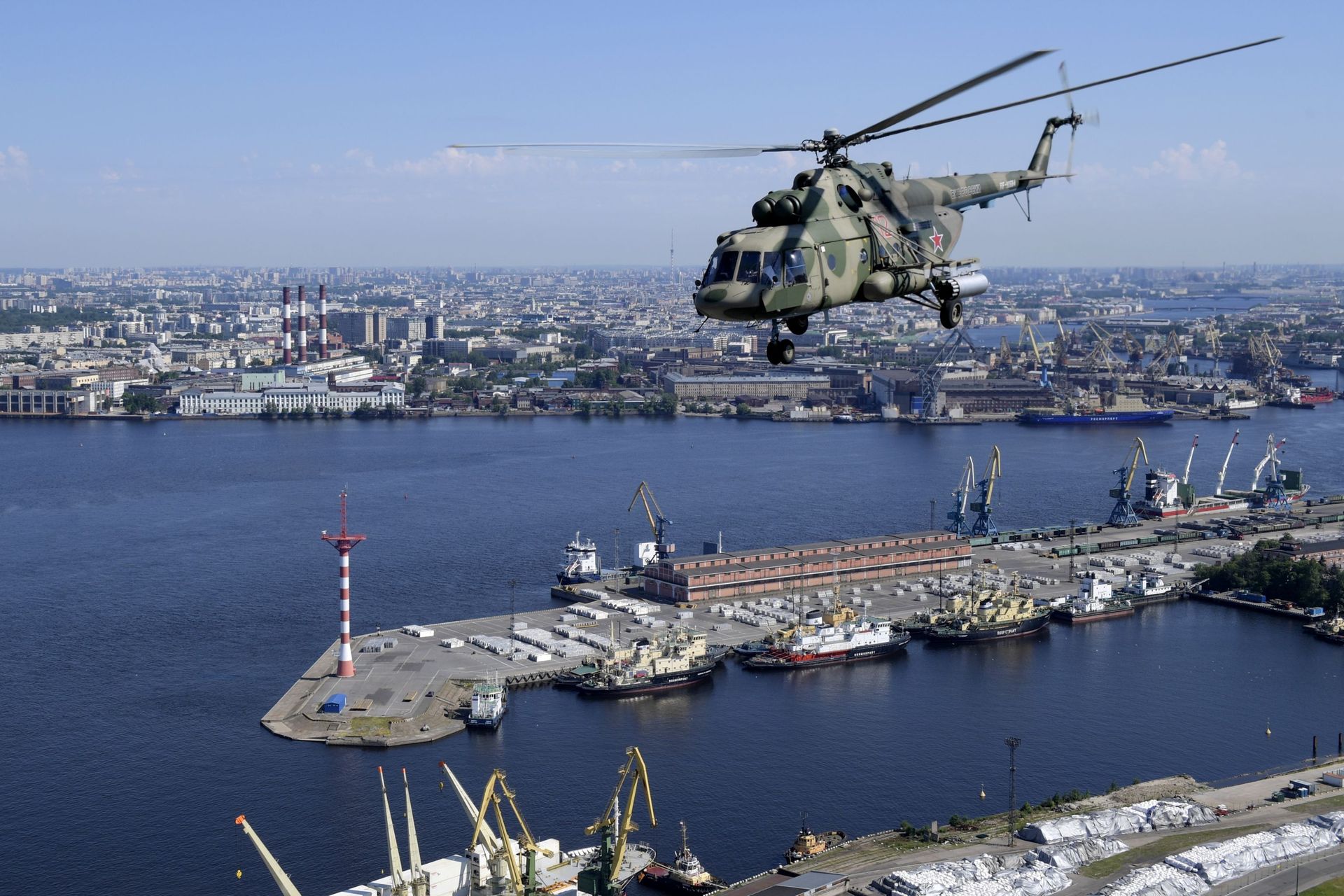 The aerial part of the parade was also held in St. Petersburg - Sputnik International, 1920, 18.09.2021