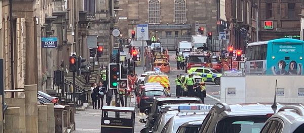 Police Presence on West George Street, Glasgow - Sputnik International