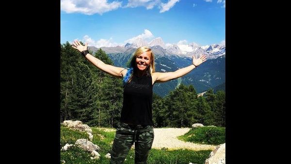 Race car driver Jessi Combs, who died in August 2019 while attempting to break her own speed record - Sputnik International