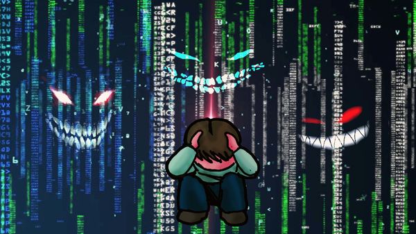 Cyberbullying monsters and a small child - Sputnik International