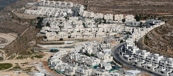 A view shows Israeli settlement buildings around Givat Zeev and Ramat Givat Zeev in the Israeli-occupied West Bank, near Jerusalem June 30, 2020 - Sputnik International