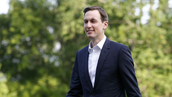 President Donald Trump's White House Senior Adviser Jared Kushner follows Trump across the South Lawn of the White House in Washington, Sunday, June 14, 2020, after stepping off Marine One. Trump is returning from his golf club in New Jersey - Sputnik International