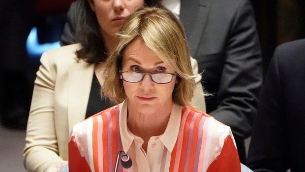 U.S. Ambassador to the United Nations Kelly Craft speaks during a Security Council meeting about the situation in Syria at United Nations Headquarters in the Manhattan borough of New York City, New York, U.S., February 28, 2020 - Sputnik International