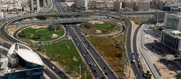 General view of Riyadh city, after the Saudi government eased a curfew, following the outbreak of the coronavirus disease (COVID-19), in Riyadh, Saudi Arabia, June 21 2020. Picture taken June 21, 2020. - Sputnik International