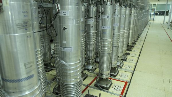 Centrifuge machines in Natanz uranium enrichment facility - Sputnik International