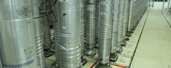 Centrifuge machines in Natanz uranium enrichment facility - Sputnik International