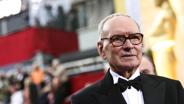 Italian composer Ennio Morricone arrives at the 79th Annual Academy Awards in Hollywood, California February 25, 2007 Italian composer Ennio Morricone arrives at the 79th Annual Academy Awards in Hollywood, California February 25, 2007 - Sputnik International