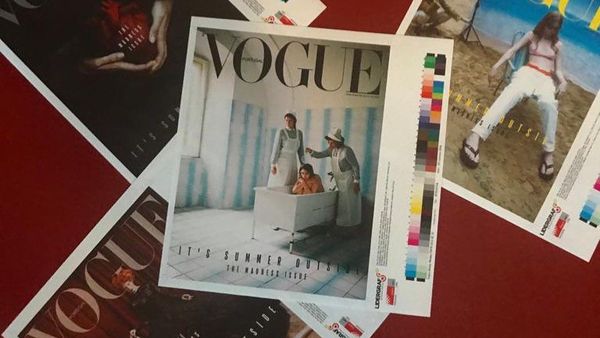 Vogue Portugal Cover Credit: Vogue Portugal  - Sputnik International