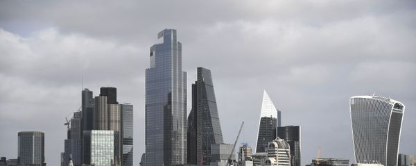 Skyline of City of London on a cloudy day - Sputnik International
