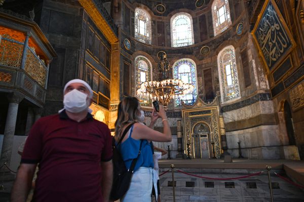 Turkey May Use ‘Special Technology’ to Cover Hagia Sophia’s Christian Shrines During Muslim Prayers - Sputnik International