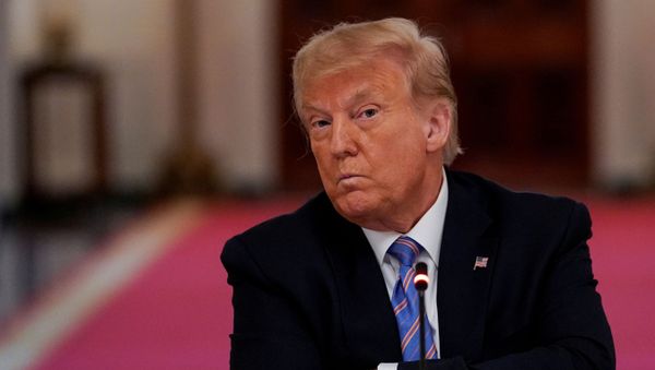 US President Donald Trump hosts an event on reopening schools amid the coronavirus disease (COVID-19) pandemic in the East Room at the White House in Washington, U.S., July 7, 2020 - Sputnik International