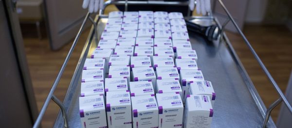 Avifavir at a storage in Moscow, Avifavir at a storage in Moscow, - Sputnik International