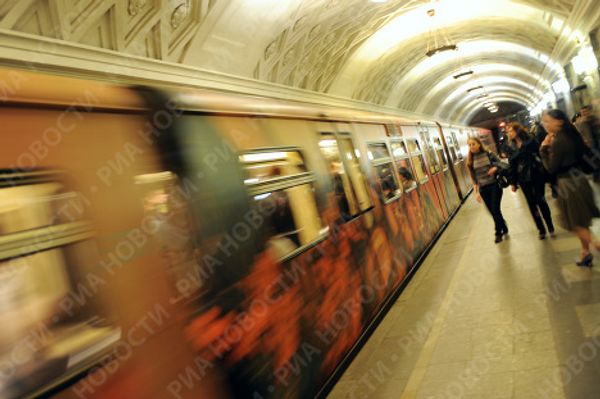Moscow Metro commissions picture gallery train Moscow Metro commissions picture gallery train - Sputnik International
