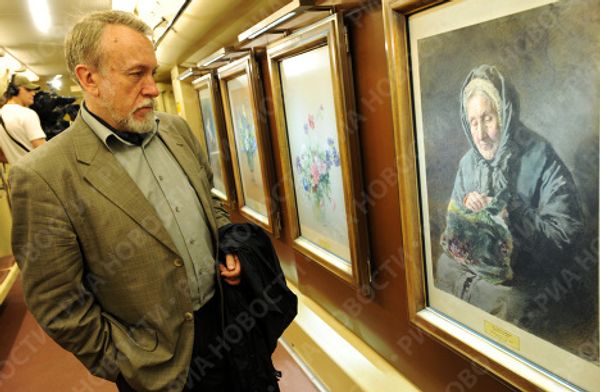 Moscow Metro commissions picture gallery train Moscow Metro commissions picture gallery train - Sputnik International