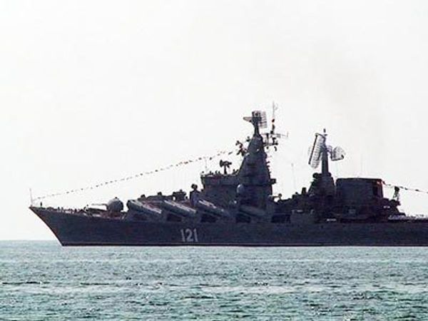 Russian Navy denies reports of damage to Black Sea Fleet flagship - Sputnik International