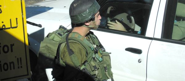 The Israeli-Palestinian frontier - Sputnik International