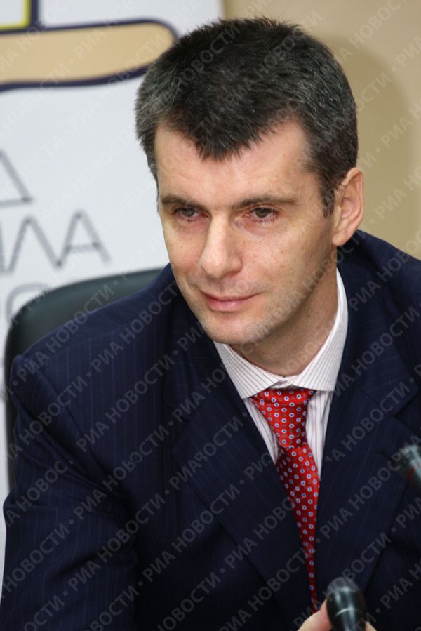 Mikhail Prokhorov - Sputnik International