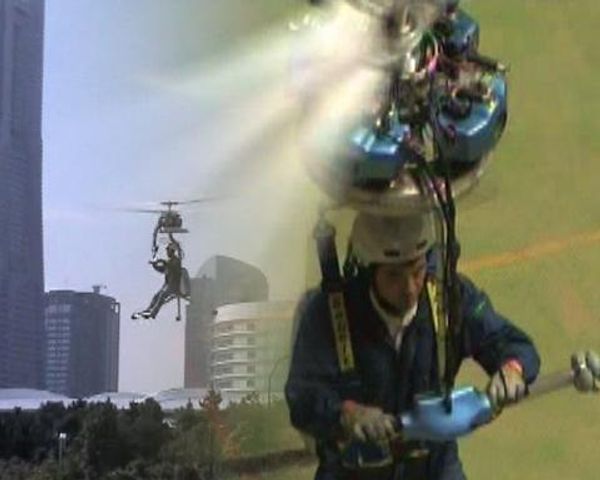 The Guinness book of records’ flying chair-helicopter is displayed in Moscow.  - Sputnik International