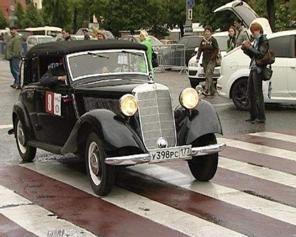 Moscow hosts vintage car race - Sputnik International