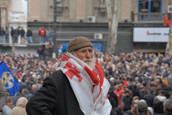 Georgian opposition protesters detained in Tbilisi - Sputnik International