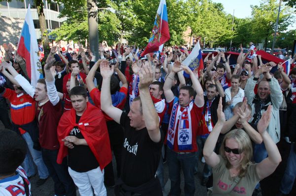 World Football Cup 2010 qualifying match. Russia vs. Finland - Sputnik International