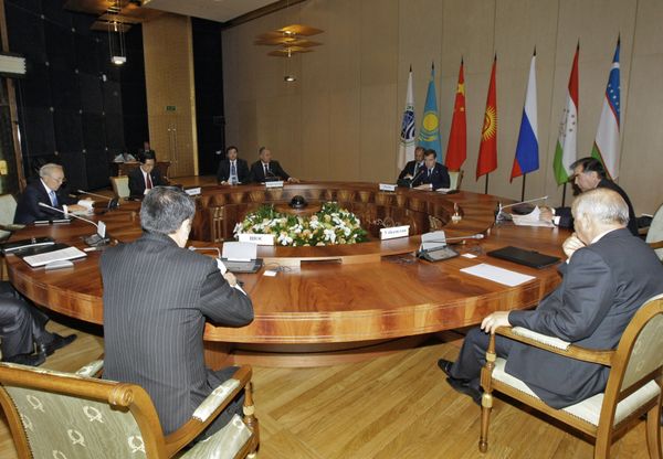 Closed meeting of SCO Council of Heads of State - Sputnik International